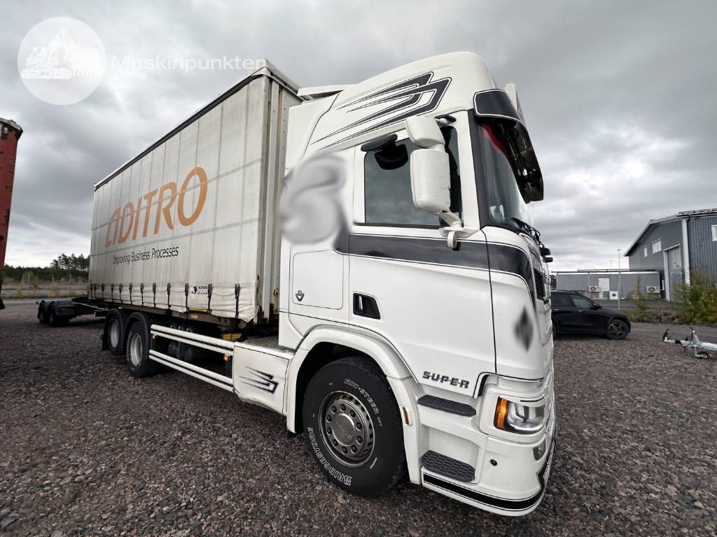 Scania R 580 - Xe chở container/ Xe tải hoán đổi thân: hình 3 Scania R 580 - Xe chở container/ Xe tải hoán đổi thân: hình 3