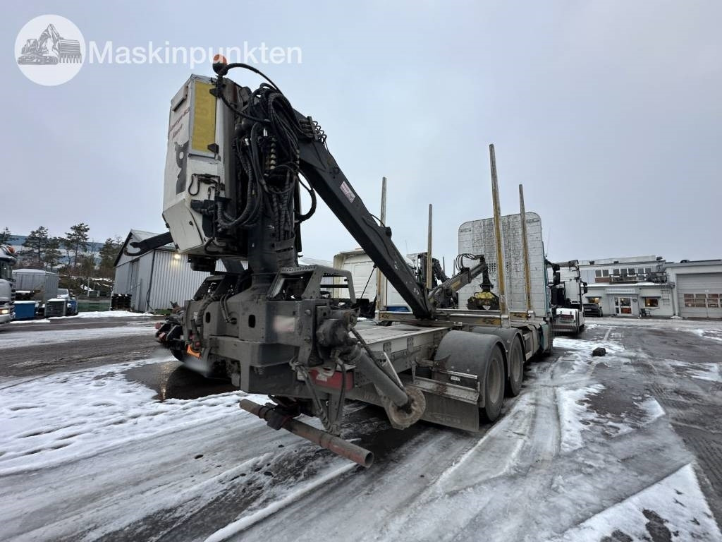 Scania R 580 timmerbil med kran - Xe chở gỗ: hình 5 Scania R 580 timmerbil med kran - Xe chở gỗ: hình 5