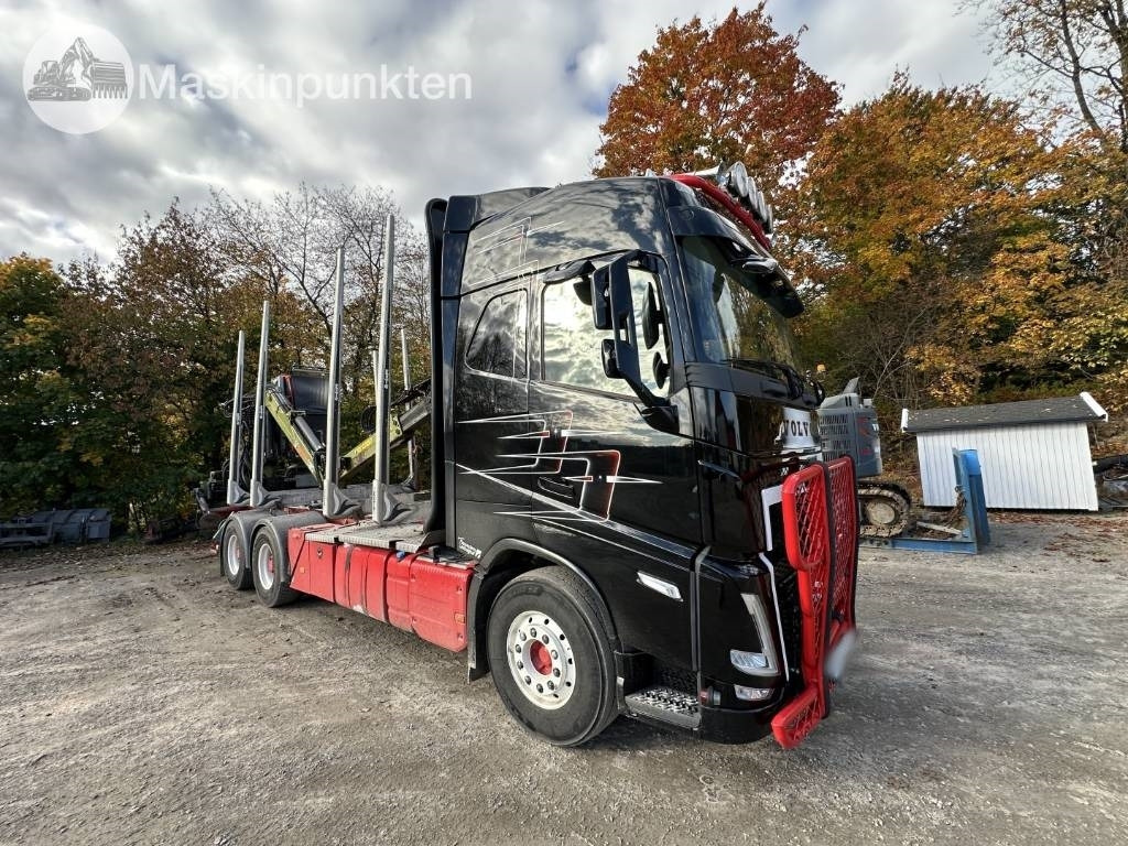 Volvo FH 64 R Timmerbil med kran  - Xe chở gỗ: hình 3 Volvo FH 64 R Timmerbil med kran  - Xe chở gỗ: hình 3