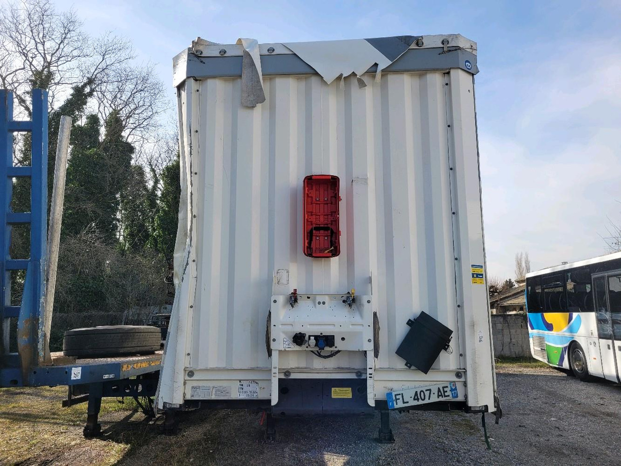 KRONE SD - Sơ mi rơ moóc mui bạt: hình 2 KRONE SD - Sơ mi rơ moóc mui bạt: hình 2