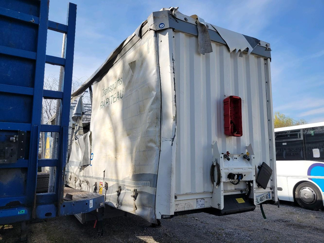 KRONE SD - Sơ mi rơ moóc mui bạt: hình 1 KRONE SD - Sơ mi rơ moóc mui bạt: hình 1