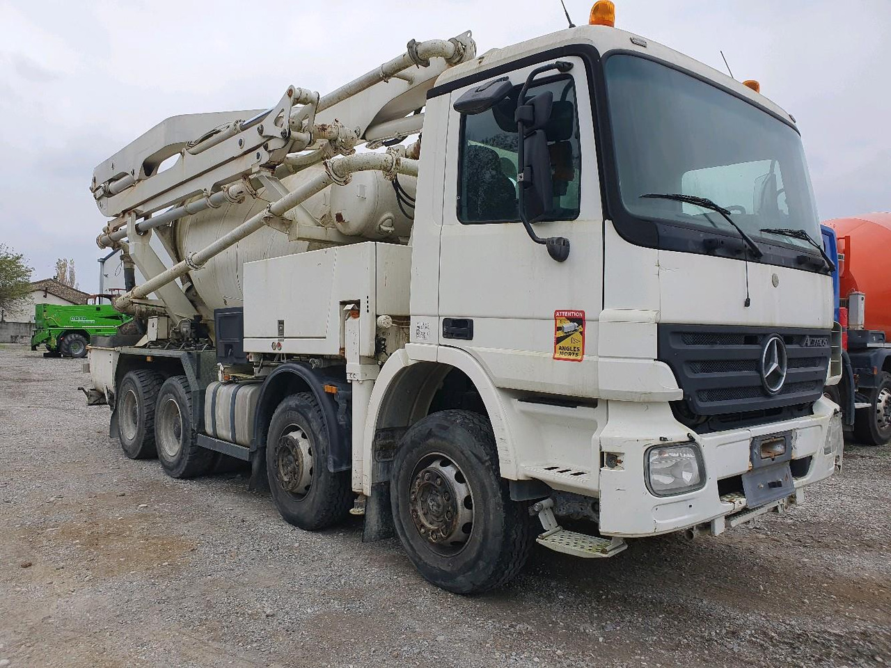 MERCEDES ACTROS 3236 MALAX PUTZMEISTER - Xe trộn bê tông: hình 1 MERCEDES ACTROS 3236 MALAX PUTZMEISTER - Xe trộn bê tông: hình 1