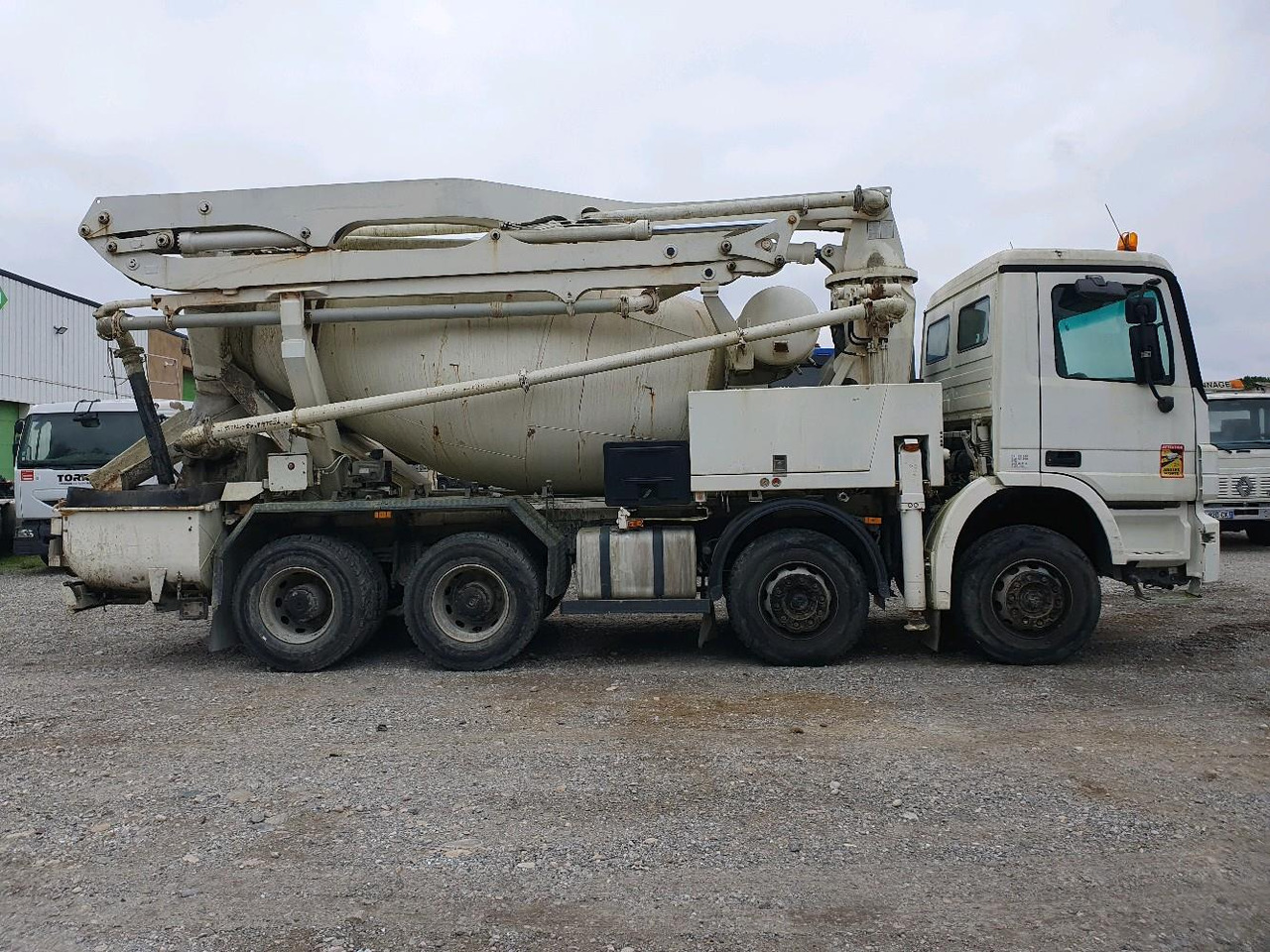 MERCEDES ACTROS 3236 MALAX PUTZMEISTER - Xe trộn bê tông: hình 3 MERCEDES ACTROS 3236 MALAX PUTZMEISTER - Xe trộn bê tông: hình 3