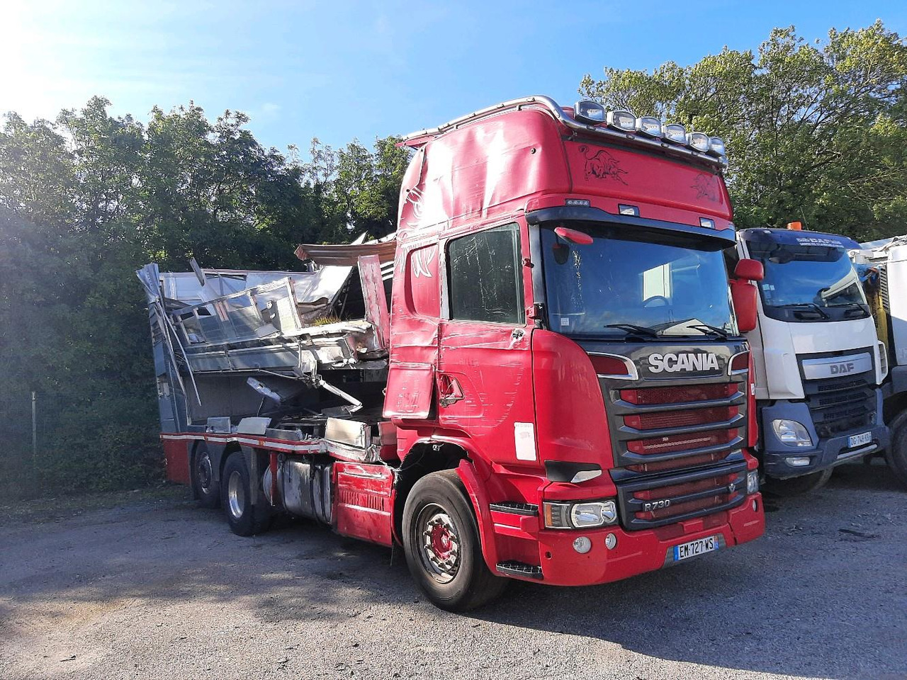 SCANIA R730 PORTEUR BETALLIERE - Xe tải chở gia súc: hình 1 SCANIA R730 PORTEUR BETALLIERE - Xe tải chở gia súc: hình 1