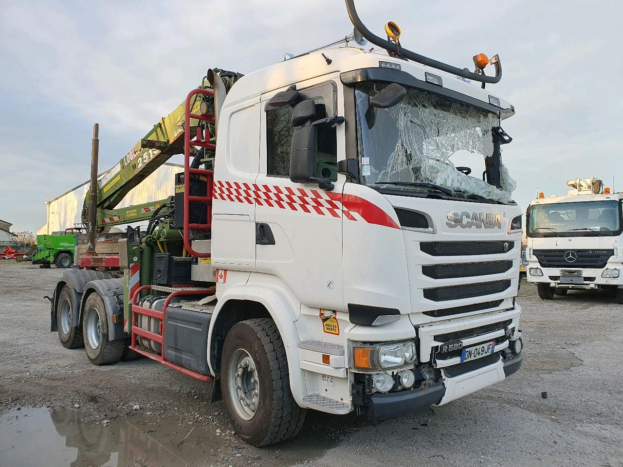 SCANIA R 580 FOREST GRUE - Xe đầu kéo: hình 1 SCANIA R 580 FOREST GRUE - Xe đầu kéo: hình 1