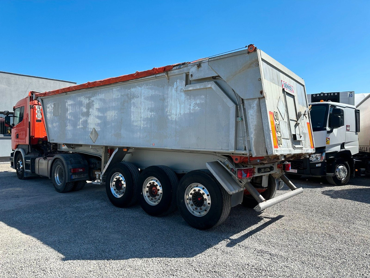 Benalu 25 m3 AXLE SAF HYDRAULIC BOARD - Sơ mi rơ moóc ben: hình 5 Benalu 25 m3 AXLE SAF HYDRAULIC BOARD - Sơ mi rơ moóc ben: hình 5