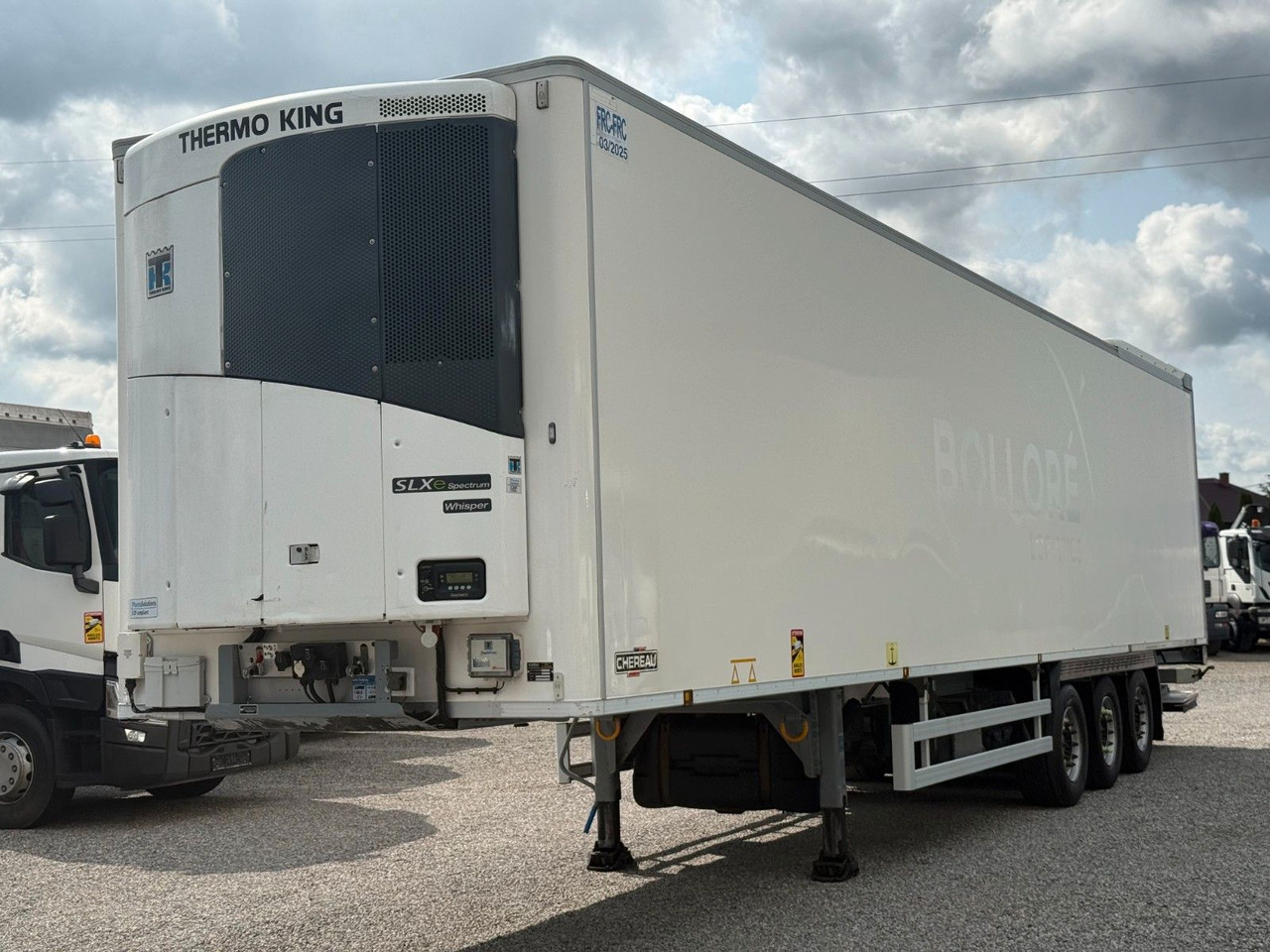 Chereau THERMO KING SLXe DIESEL/ELECTRIC SAF - Sơ mi rơ moóc đông lạnh: hình 3 Chereau THERMO KING SLXe DIESEL/ELECTRIC SAF - Sơ mi rơ moóc đông lạnh: hình 3
