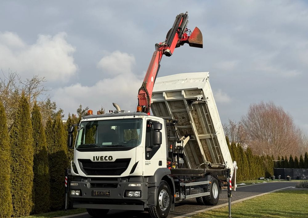 Iveco STRALIS 330 / 4x2 / FASSI F135 / WYWROTKA - Xe ben: hình 1 Iveco STRALIS 330 / 4x2 / FASSI F135 / WYWROTKA - Xe ben: hình 1