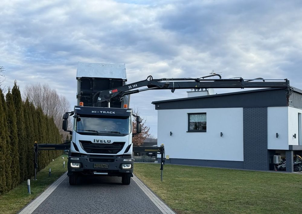 Iveco TRAKKER 450 6X4 PODWÓJNA HYDRO-BURTA HIAB 104 - Xe cẩu tự hành, Xe ben: hình 1 Iveco TRAKKER 450 6X4 PODWÓJNA HYDRO-BURTA HIAB 104 - Xe cẩu tự hành, Xe ben: hình 1