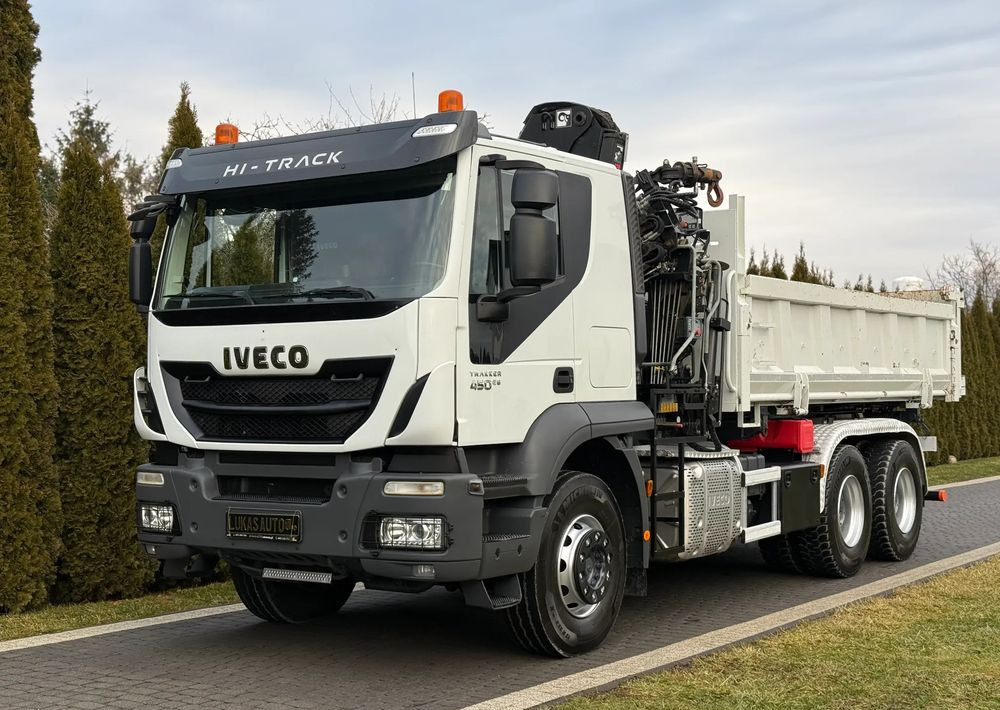 Iveco TRAKKER 450 6X4 PODWÓJNA HYDRO-BURTA HIAB 104 - Xe ben: hình 4 Iveco TRAKKER 450 6X4 PODWÓJNA HYDRO-BURTA HIAB 104 - Xe ben: hình 4