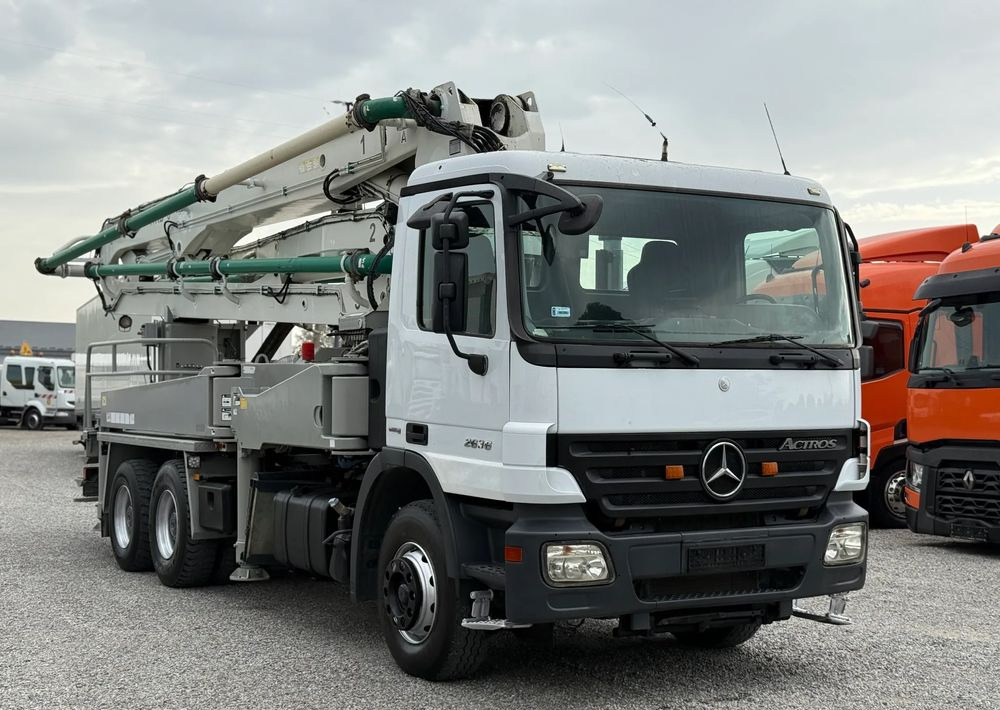 Mercedes-Benz ACTROS 2636 6X4 36 M WAITZINGER - Xe bơm bê tông: hình 3 Mercedes-Benz ACTROS 2636 6X4 36 M WAITZINGER - Xe bơm bê tông: hình 3
