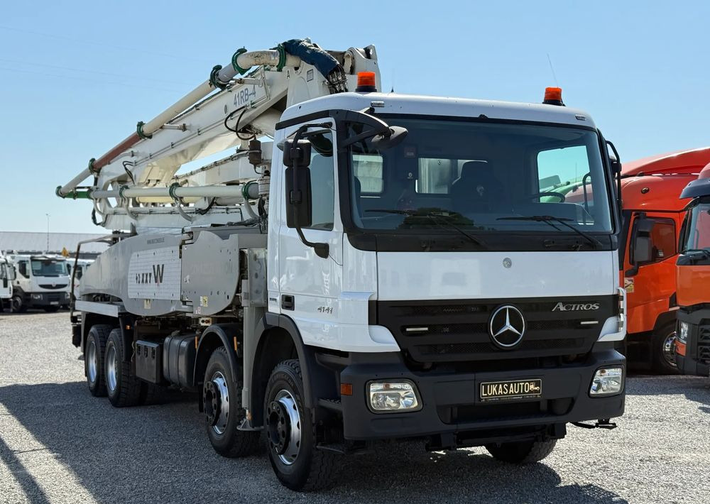 Mercedes-Benz ACTROS 4141 8X4 42 M GOTOWA DO PRACY - Xe bơm bê tông: hình 3 Mercedes-Benz ACTROS 4141 8X4 42 M GOTOWA DO PRACY - Xe bơm bê tông: hình 3