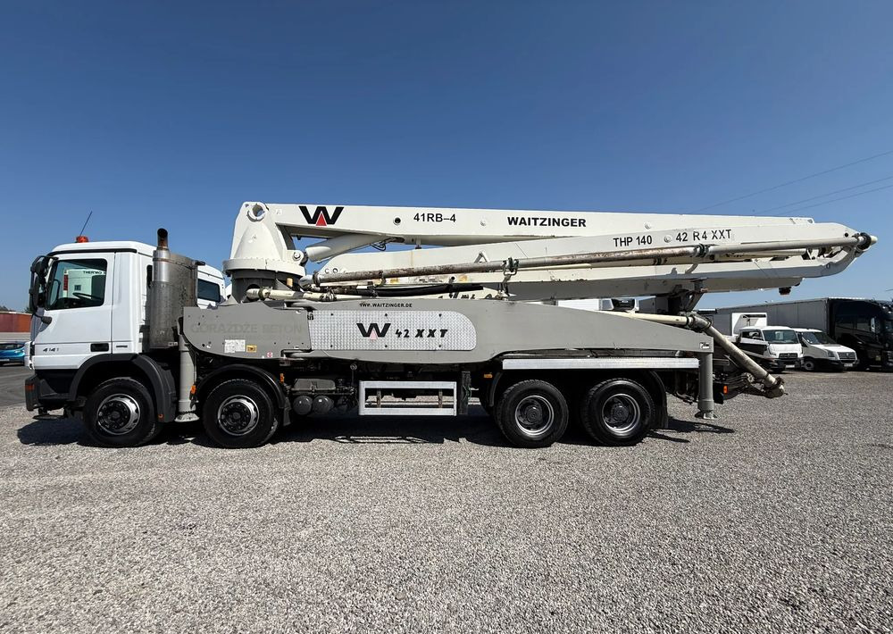 Mercedes-Benz ACTROS 4141 8X4 42 M GOTOWA DO PRACY - Xe bơm bê tông: hình 5 Mercedes-Benz ACTROS 4141 8X4 42 M GOTOWA DO PRACY - Xe bơm bê tông: hình 5