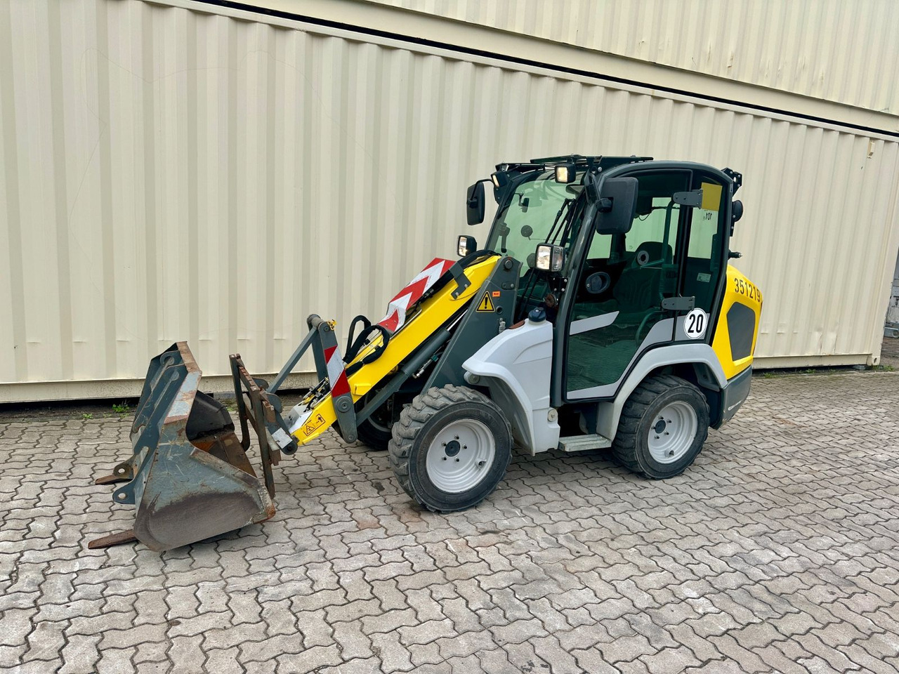 Kramer 5035 / 2021 BJ / 951 H / Schaufel + Gabel - Máy xúc lật bánh lốp: hình 1 Kramer 5035 / 2021 BJ / 951 H / Schaufel + Gabel - Máy xúc lật bánh lốp: hình 1