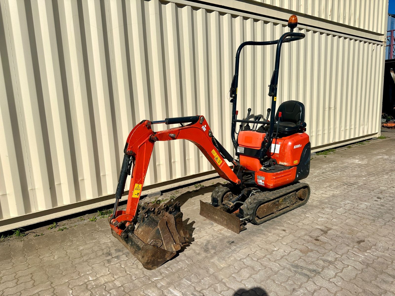 Kubota K008-3 / 2021 BJ / 725 H / 4 x Löffel - Máy xúc mini: hình 2 Kubota K008-3 / 2021 BJ / 725 H / 4 x Löffel - Máy xúc mini: hình 2