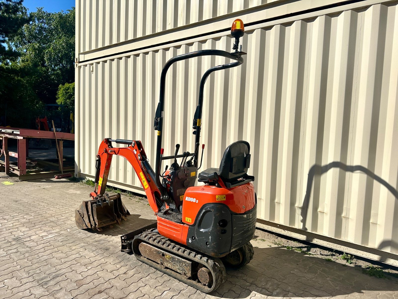 Kubota K008-3 / 2021 BJ / 725 H / 4 x Löffel - Máy xúc mini: hình 3 Kubota K008-3 / 2021 BJ / 725 H / 4 x Löffel - Máy xúc mini: hình 3