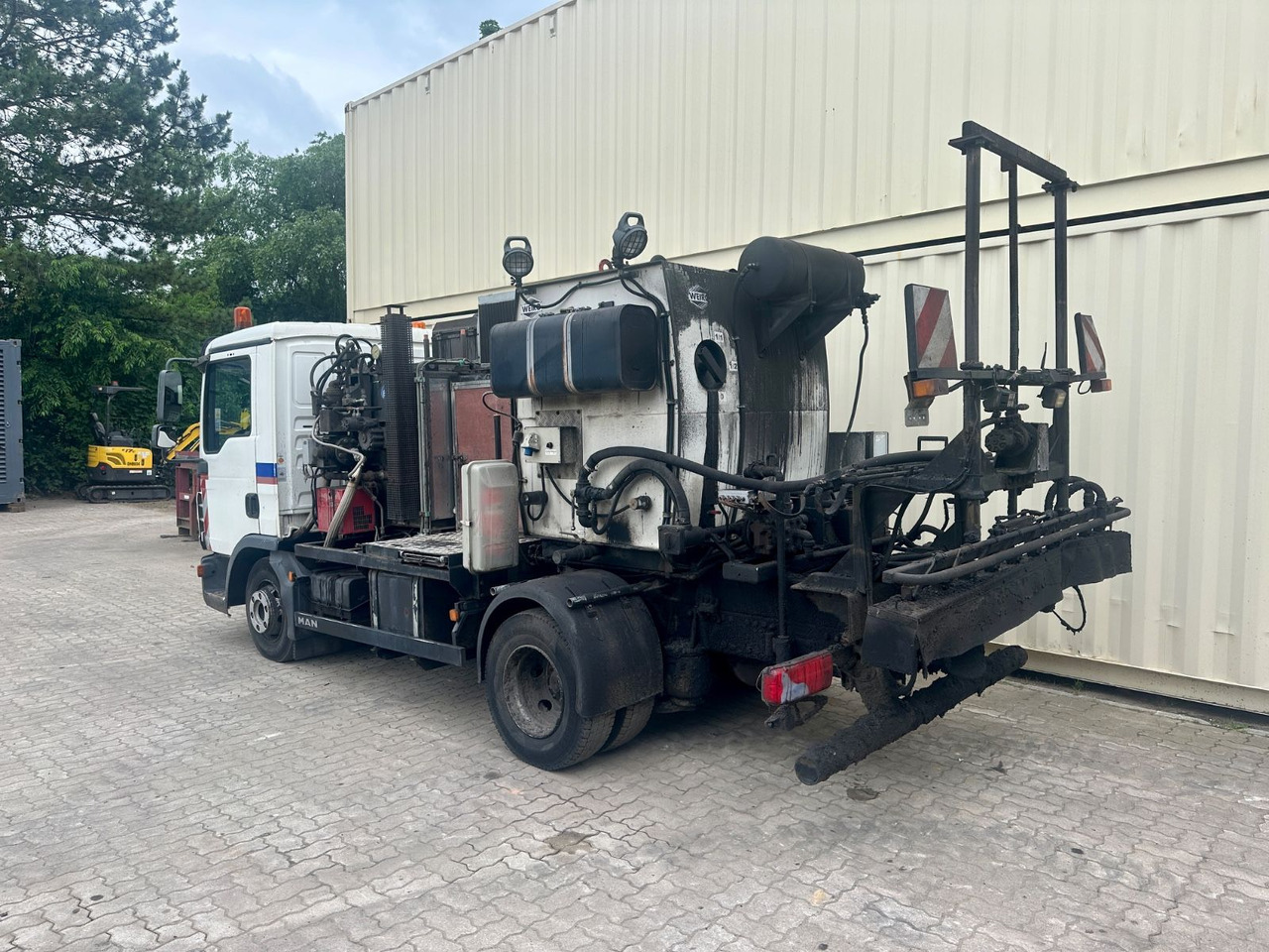 MAN TGL 10.240 / Weiro Bitumenspritze / 1. Hand - Máy phun nhựa đường: hình 3 MAN TGL 10.240 / Weiro Bitumenspritze / 1. Hand - Máy phun nhựa đường: hình 3