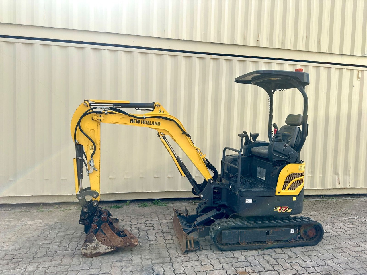 New Holland E17C / 2021 BJ / 508 H / 2 x Löffel - Máy xúc mini: hình 1 New Holland E17C / 2021 BJ / 508 H / 2 x Löffel - Máy xúc mini: hình 1