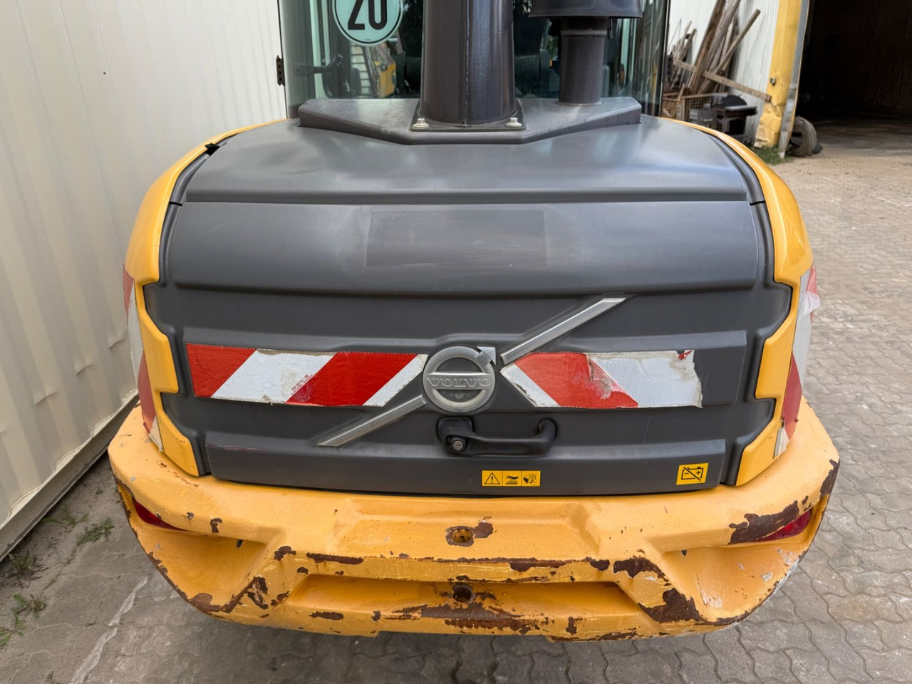 Máy xúc lật bánh lốp Volvo L30G / 2014 BJ / Klappschaufel + Gabel: hình 9