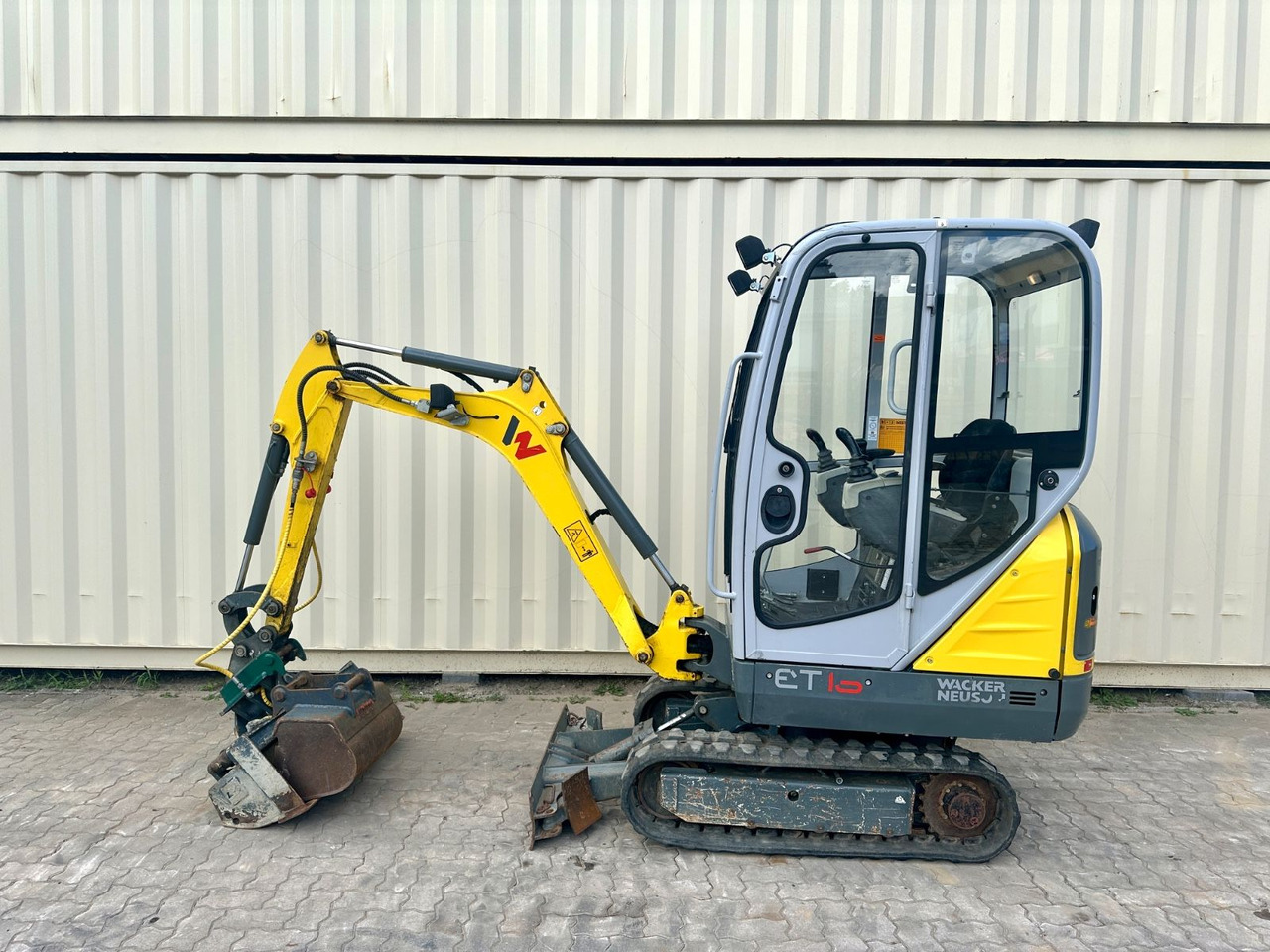 Wacker ET16 / 1.282 H / 2 x Löffel / MS01 / 1. Hand - Máy xúc mini: hình 2 Wacker ET16 / 1.282 H / 2 x Löffel / MS01 / 1. Hand - Máy xúc mini: hình 2
