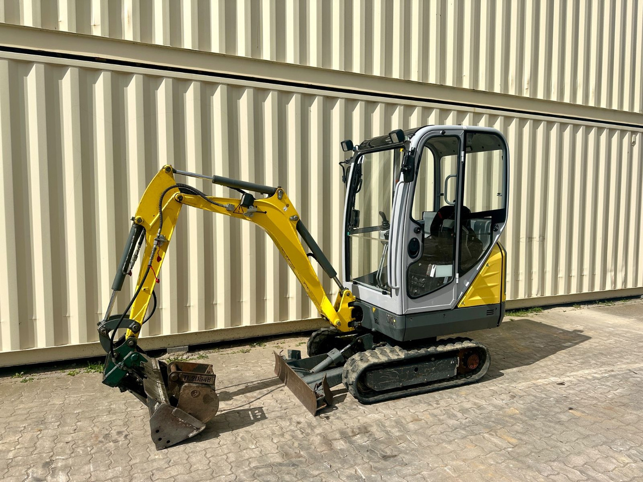 Wacker ET16 / 903 H / 2 x Löffel / MS01 / 1. Hand - Máy xúc mini: hình 1 Wacker ET16 / 903 H / 2 x Löffel / MS01 / 1. Hand - Máy xúc mini: hình 1