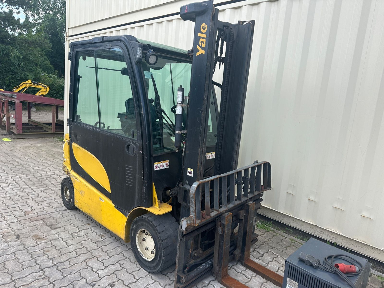 Xe nâng điện Yale ERP30VL / Seitenschieber + Zinkenverstellung: hình 7
