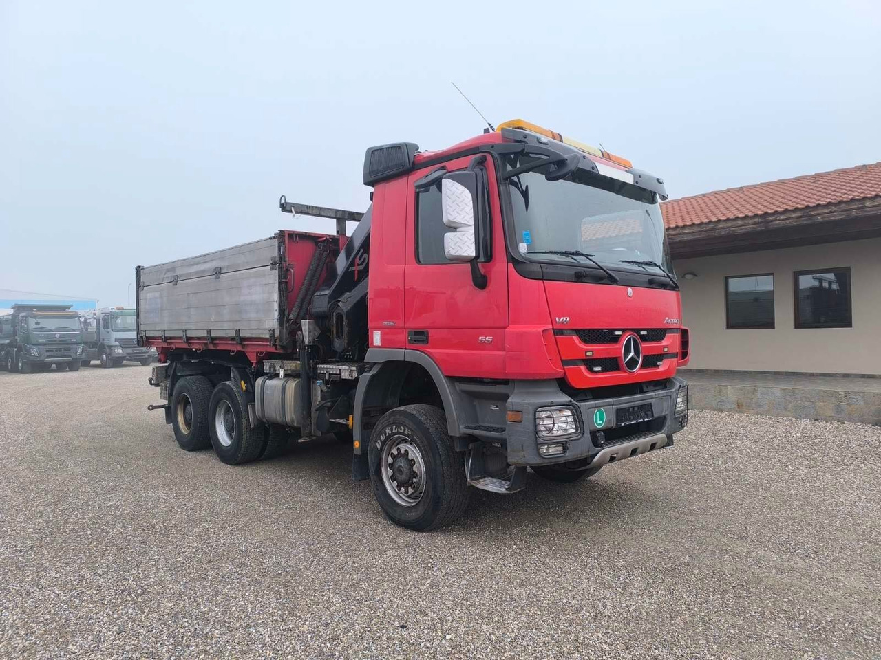 Mercedes-Benz ACTROS 3355 V8 6X6 HIAB 211 EP-5 HIPRO - Xe ben, Xe cẩu tự hành: hình 1 Mercedes-Benz ACTROS 3355 V8 6X6 HIAB 211 EP-5 HIPRO - Xe ben, Xe cẩu tự hành: hình 1