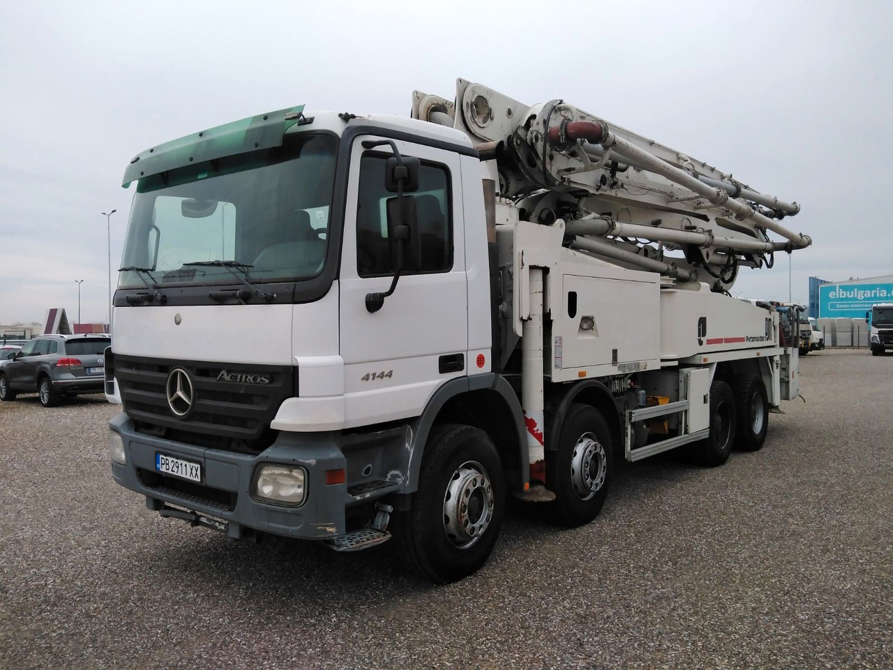 Mercedes-Benz ACTROS 4144 PUTZMEISTER M42 - Xe bơm bê tông: hình 3 Mercedes-Benz ACTROS 4144 PUTZMEISTER M42 - Xe bơm bê tông: hình 3
