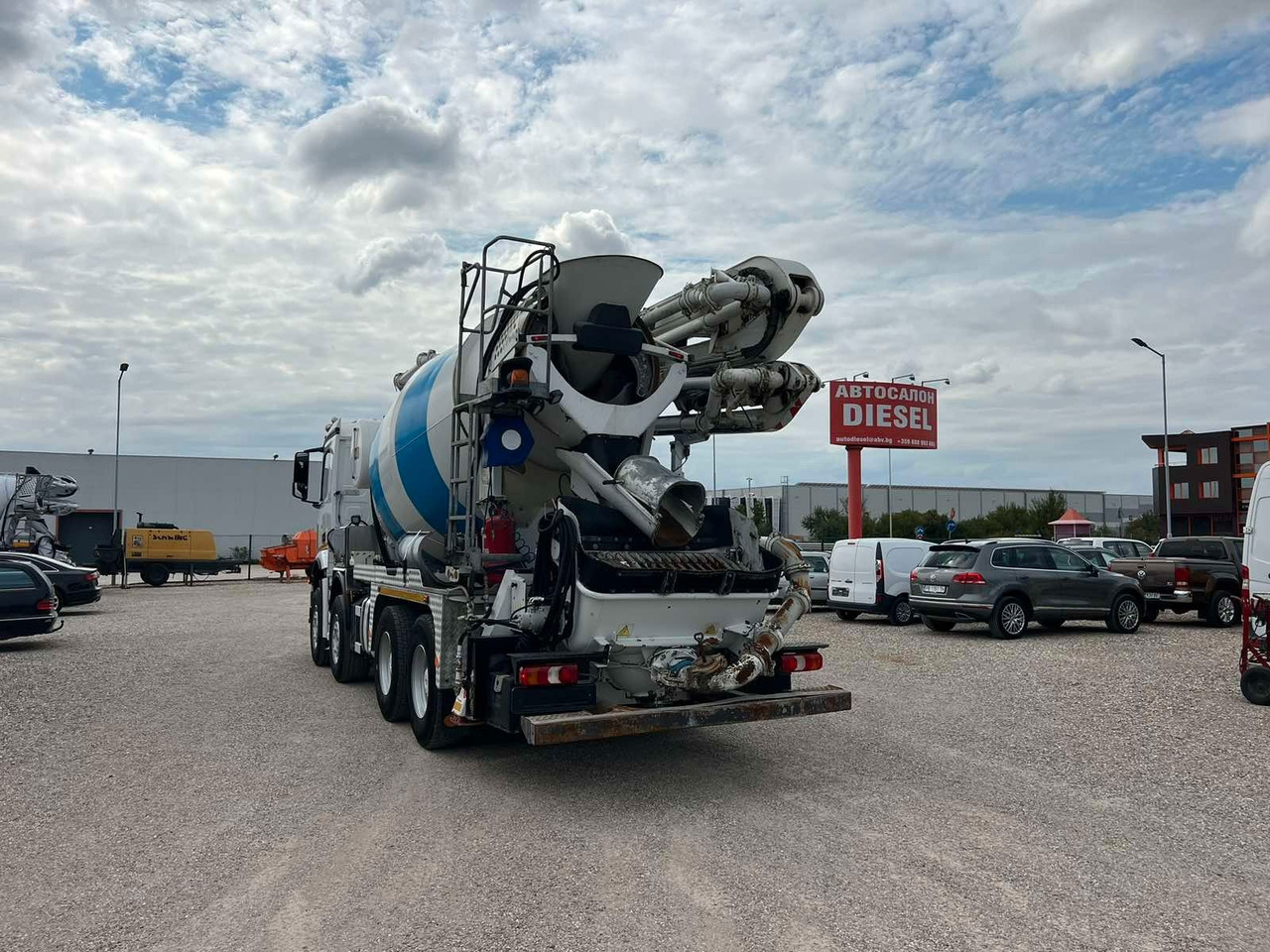 Mercedes-Benz AROCS 3251 CIFA MAGNUM MK28.4L - Xe bơm bê tông: hình 5 Mercedes-Benz AROCS 3251 CIFA MAGNUM MK28.4L - Xe bơm bê tông: hình 5