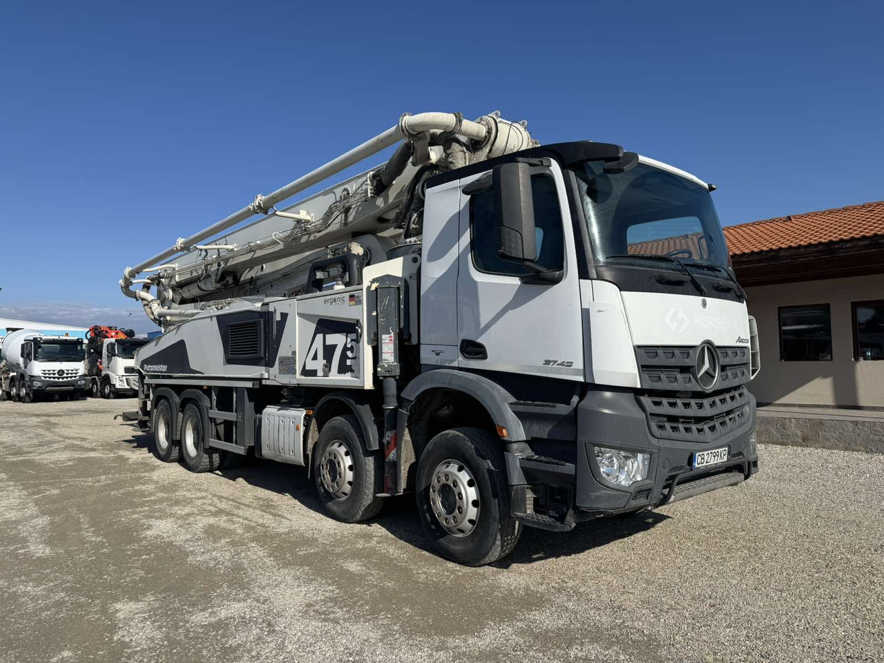 Mercedes-Benz AROCS 3743 PUTZMEISTER M47-5 - Xe bơm bê tông: hình 1 Mercedes-Benz AROCS 3743 PUTZMEISTER M47-5 - Xe bơm bê tông: hình 1