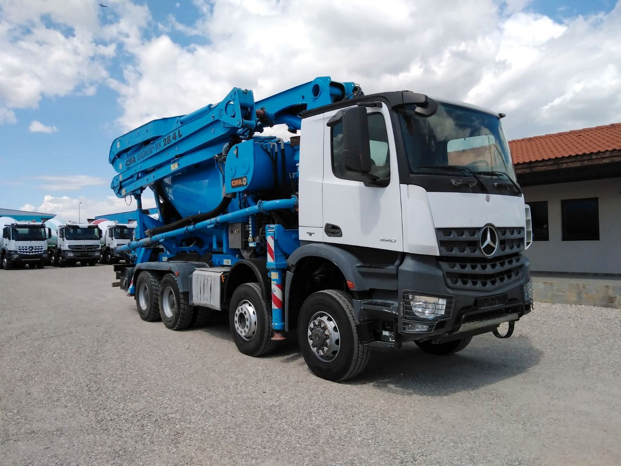 Mercedes-Benz AROCS 4140 CIFA MAGNUM MK28.4L 8X6 - Xe bơm bê tông: hình 1 Mercedes-Benz AROCS 4140 CIFA MAGNUM MK28.4L 8X6 - Xe bơm bê tông: hình 1