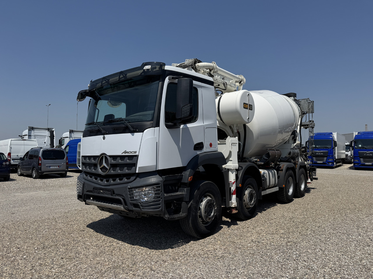 Mercedes-Benz AROCS 4143 CIFA MK28L-5 - Xe bơm bê tông: hình 3 Mercedes-Benz AROCS 4143 CIFA MK28L-5 - Xe bơm bê tông: hình 3