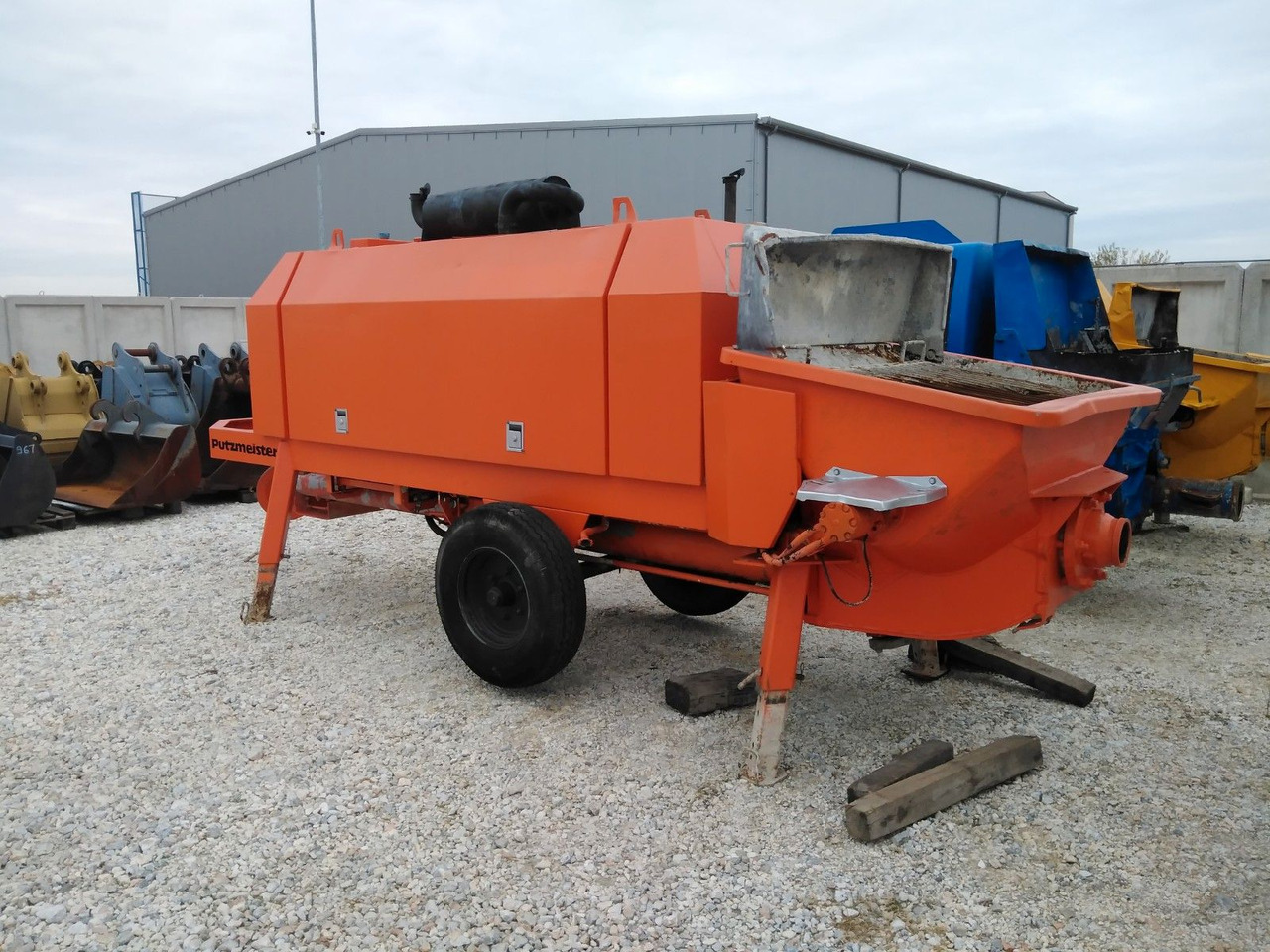 PUTZMEISTER BSA 1407 D - Máy bơm bê tông tĩnh: hình 4 PUTZMEISTER BSA 1407 D - Máy bơm bê tông tĩnh: hình 4