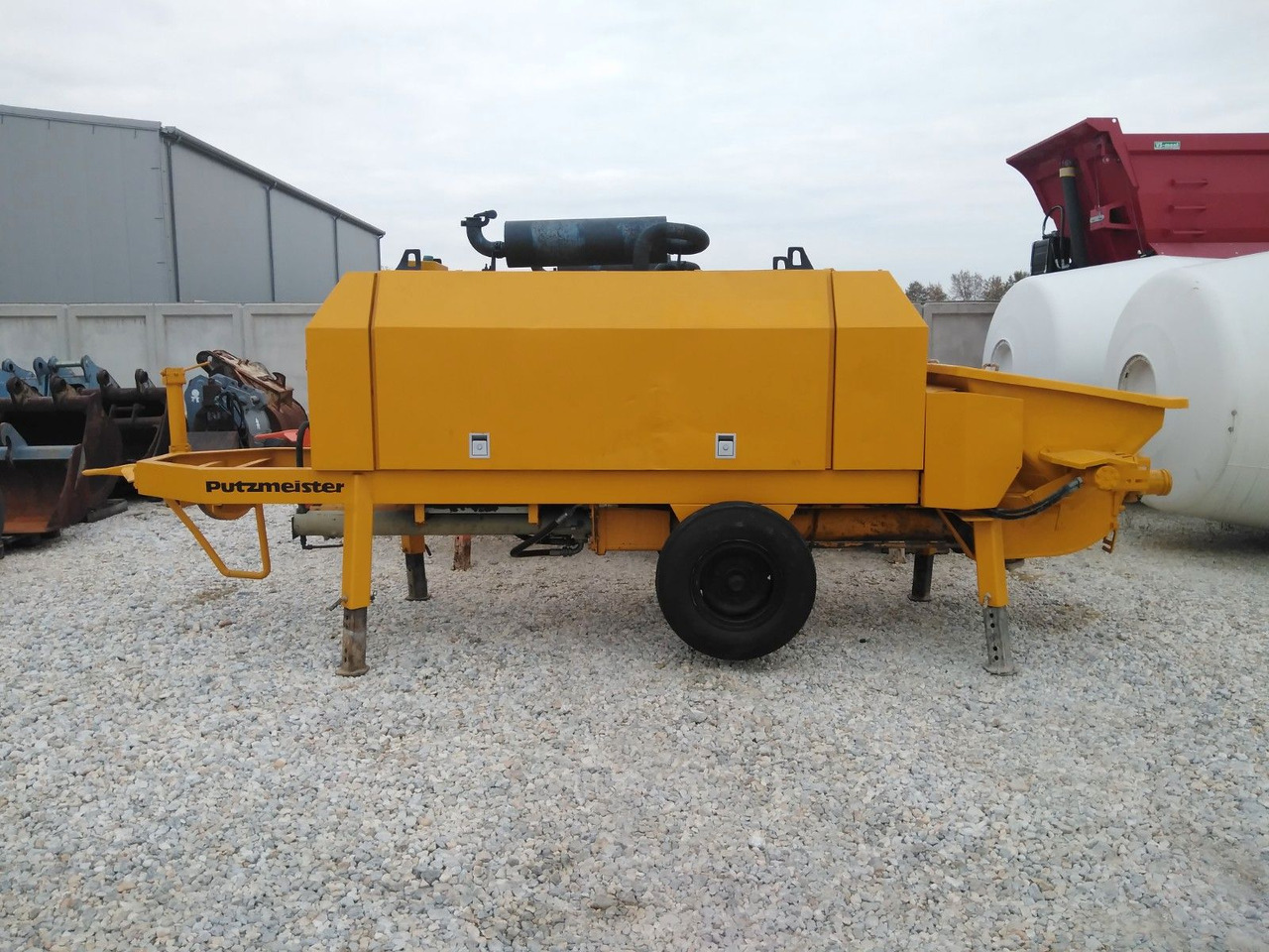 PUTZMEISTER BSA 1407 D - Xe bơm bê tông: hình 1 PUTZMEISTER BSA 1407 D - Xe bơm bê tông: hình 1
