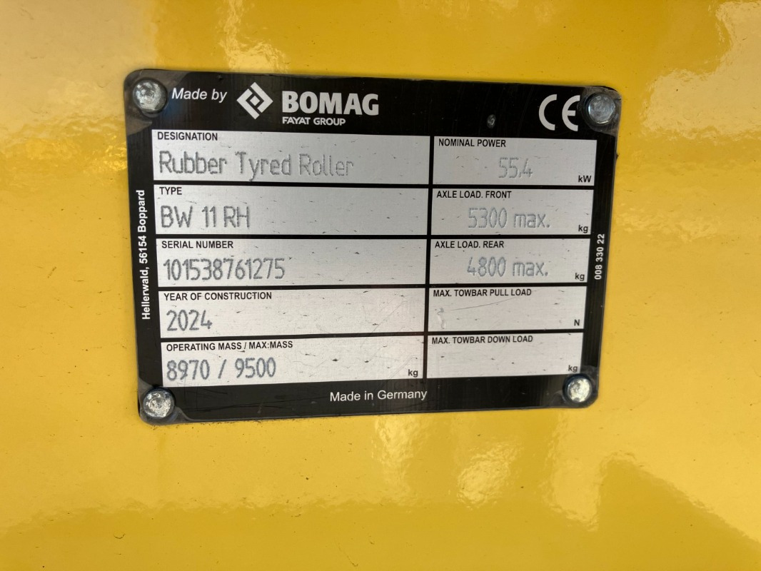 BOMAG DE BW 11 RH-5 Stage V/Tier 4f - Máy lăn: hình 2 BOMAG DE BW 11 RH-5 Stage V/Tier 4f - Máy lăn: hình 2