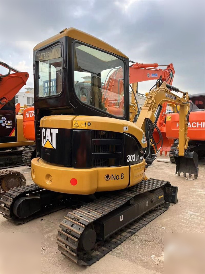 Máy xúc mini CATERPILLAR 303C CR: hình 7