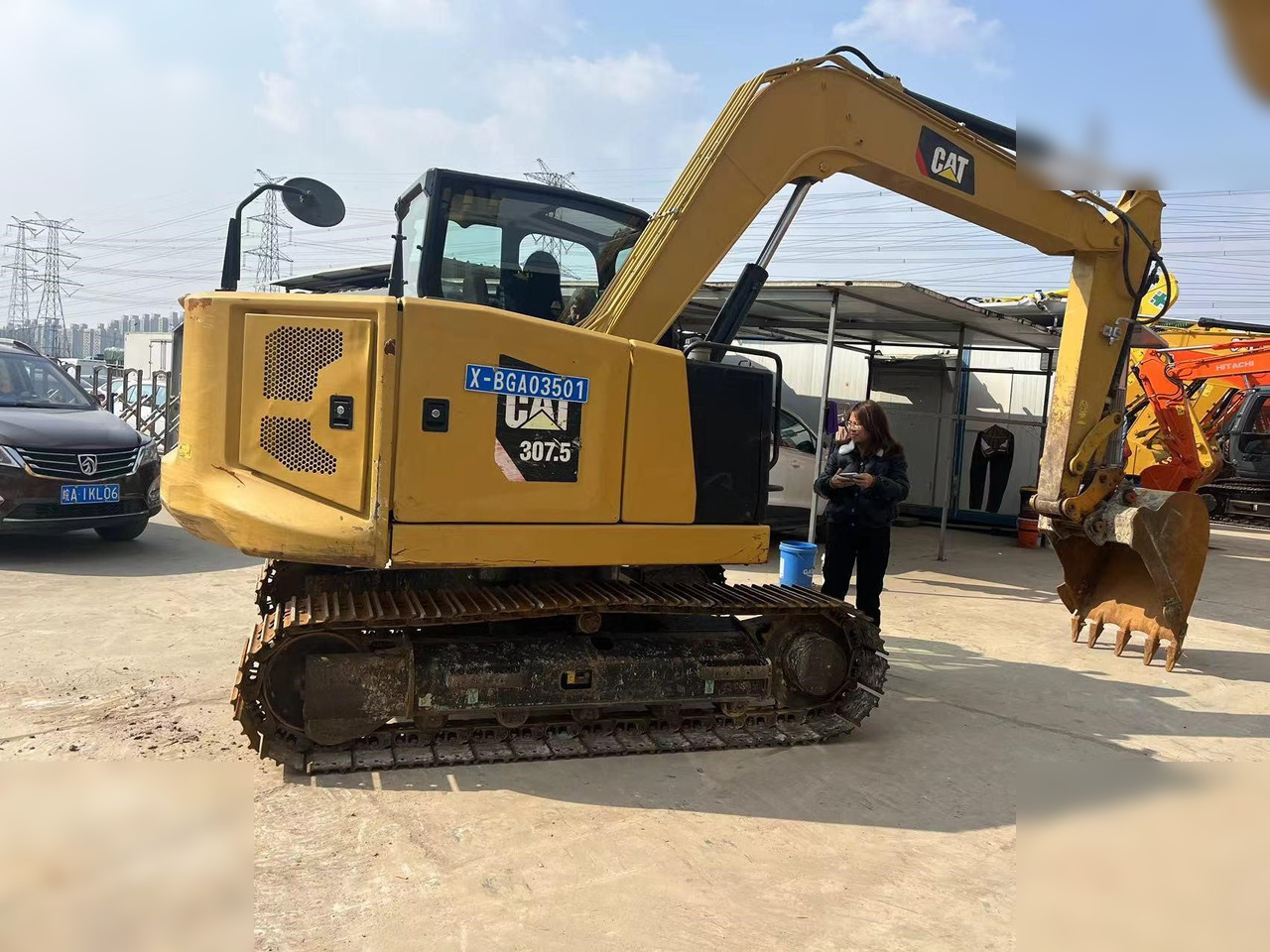 CATERPILLAR 307.5 - Máy xúc bánh xích: hình 3 CATERPILLAR 307.5 - Máy xúc bánh xích: hình 3