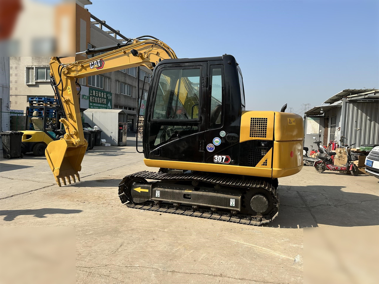 CATERPILLAR 307D - Máy xúc bánh xích: hình 1 CATERPILLAR 307D - Máy xúc bánh xích: hình 1