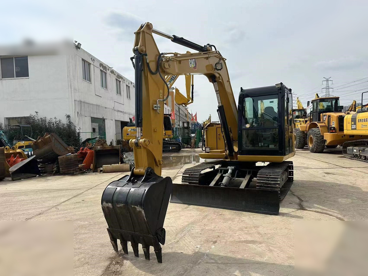 CATERPILLAR 307E2 - Máy xúc bánh xích: hình 4 CATERPILLAR 307E2 - Máy xúc bánh xích: hình 4