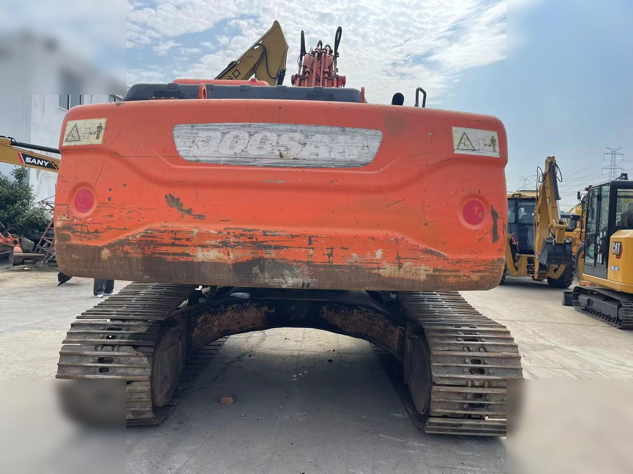 DOOSAN DX225 LCA - Máy xúc bánh xích: hình 5 DOOSAN DX225 LCA - Máy xúc bánh xích: hình 5
