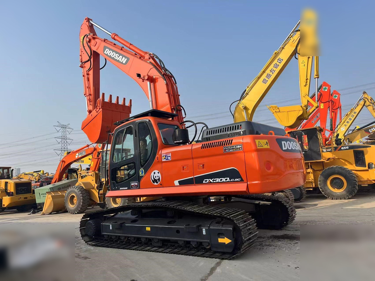 DOOSAN DX300 LC-9C - Máy xúc bánh xích: hình 5 DOOSAN DX300 LC-9C - Máy xúc bánh xích: hình 5