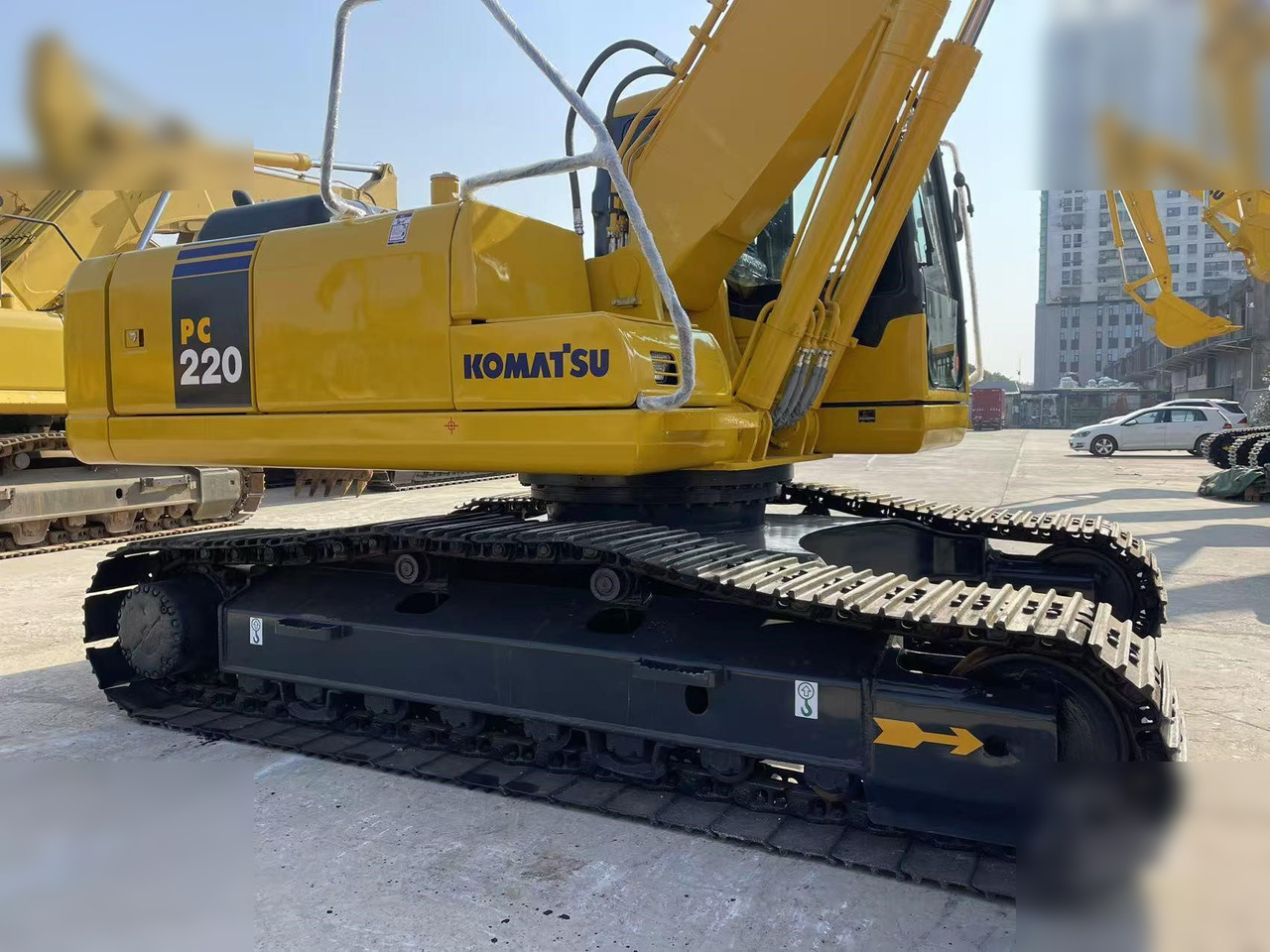 Máy xúc bánh xích KOMATSU PC220-7: hình 8