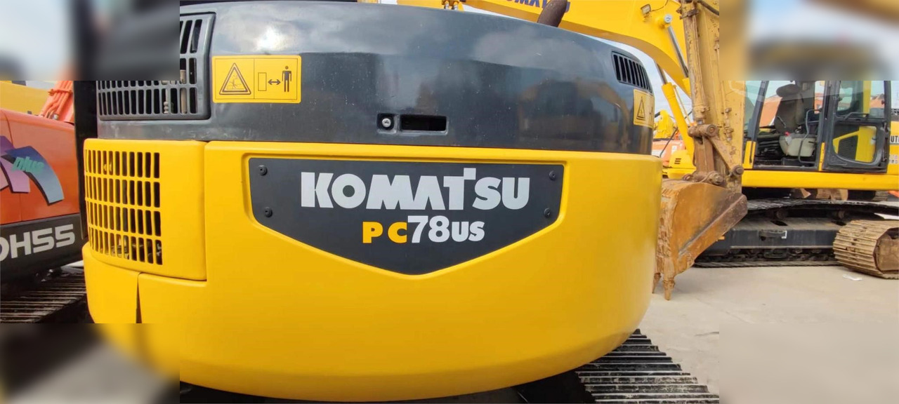 KOMATSU PC78US-6 - Máy xúc bánh xích: hình 2 KOMATSU PC78US-6 - Máy xúc bánh xích: hình 2