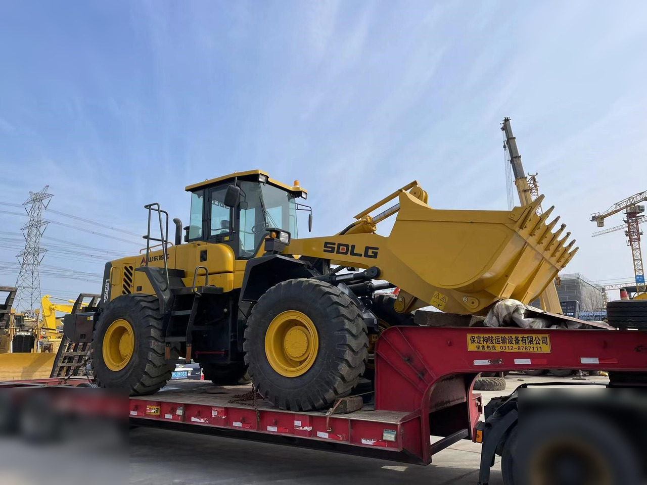 SDLG LG956L - Máy xúc lật bánh lốp: hình 2 SDLG LG956L - Máy xúc lật bánh lốp: hình 2