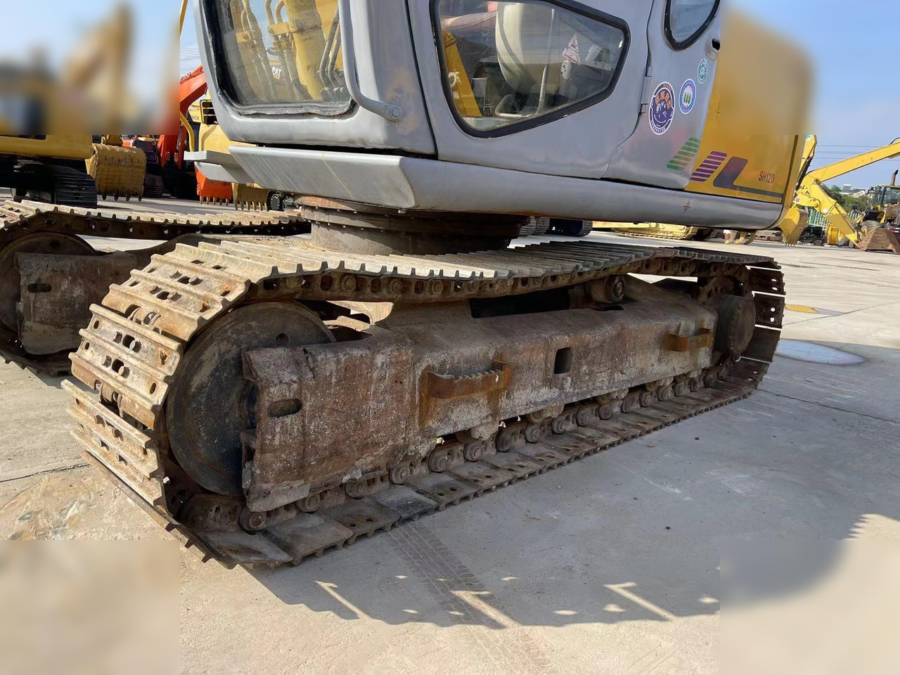Máy xúc bánh xích SUMITOMO SH120: hình 10