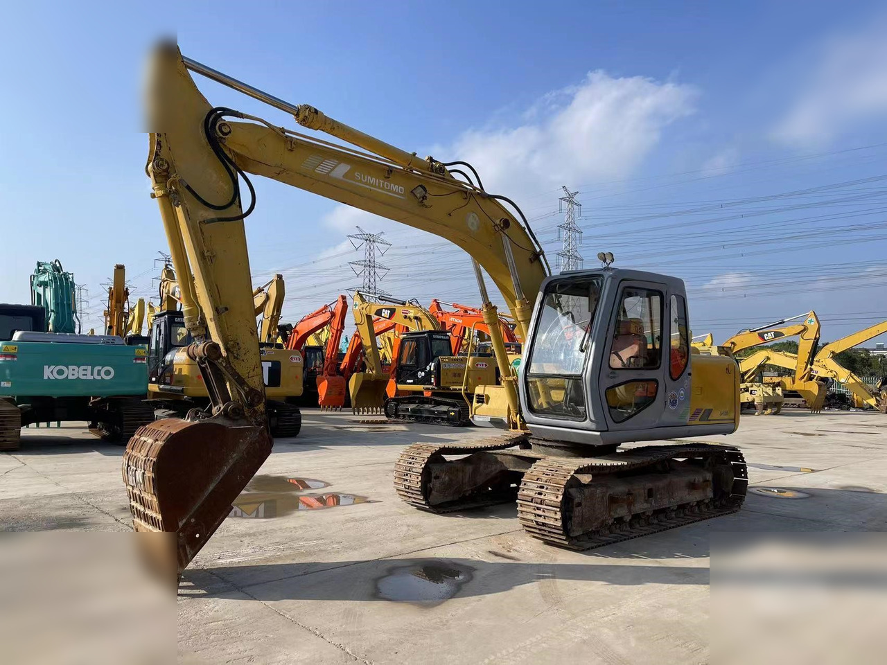 SUMITOMO SH120 - Máy xúc bánh xích: hình 1 SUMITOMO SH120 - Máy xúc bánh xích: hình 1