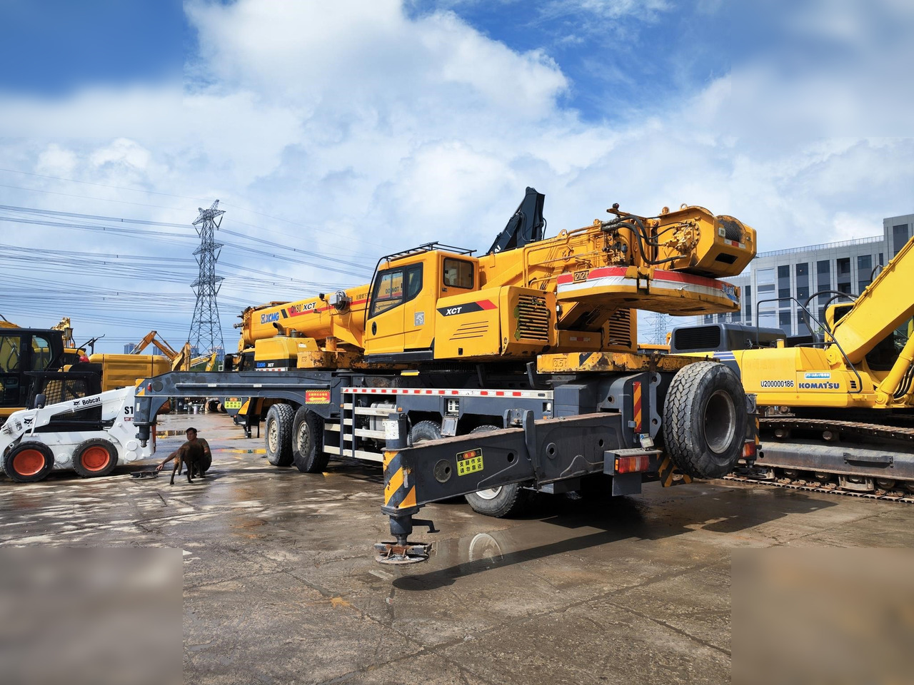 XCMG QY80XCT - Cẩu bánh lốp: hình 4 XCMG QY80XCT - Cẩu bánh lốp: hình 4