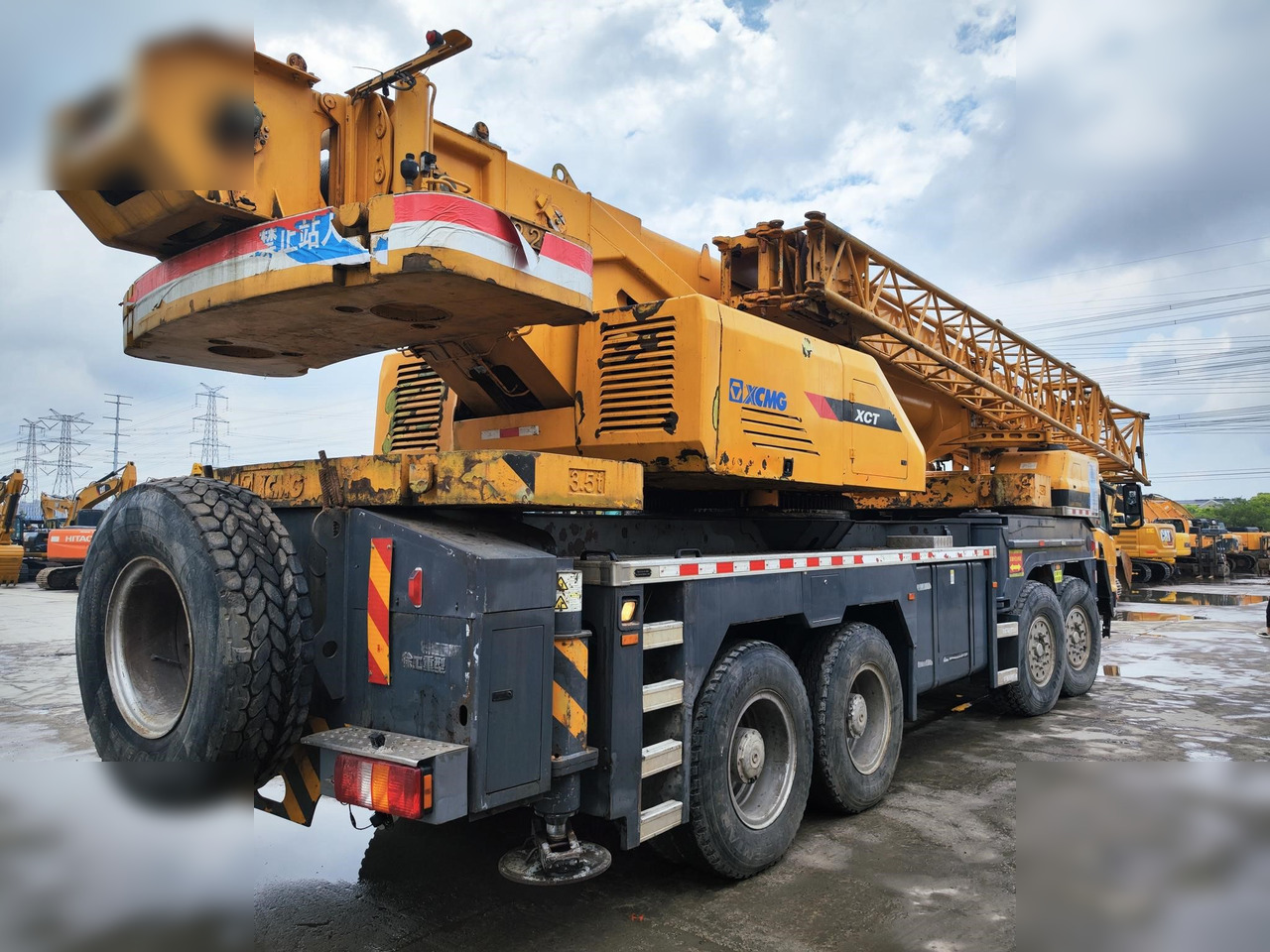 XCMG QY80XCT - Cẩu bánh lốp: hình 3 XCMG QY80XCT - Cẩu bánh lốp: hình 3