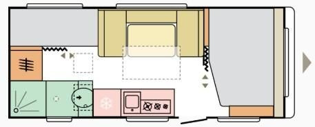 Adria Altea 60Y 552 PK*Fußboden-Temp*Eingangstür Fenst - Rơ moóc kiểu caravan: hình 4 Adria Altea 60Y 552 PK*Fußboden-Temp*Eingangstür Fenst - Rơ moóc kiểu caravan: hình 4