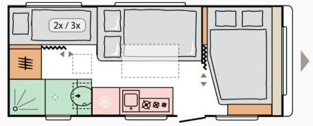 Adria Altea 60Y 552 PK*Fußboden-Temp*Eingangstür Fenst - Rơ moóc kiểu caravan: hình 5 Adria Altea 60Y 552 PK*Fußboden-Temp*Eingangstür Fenst - Rơ moóc kiểu caravan: hình 5